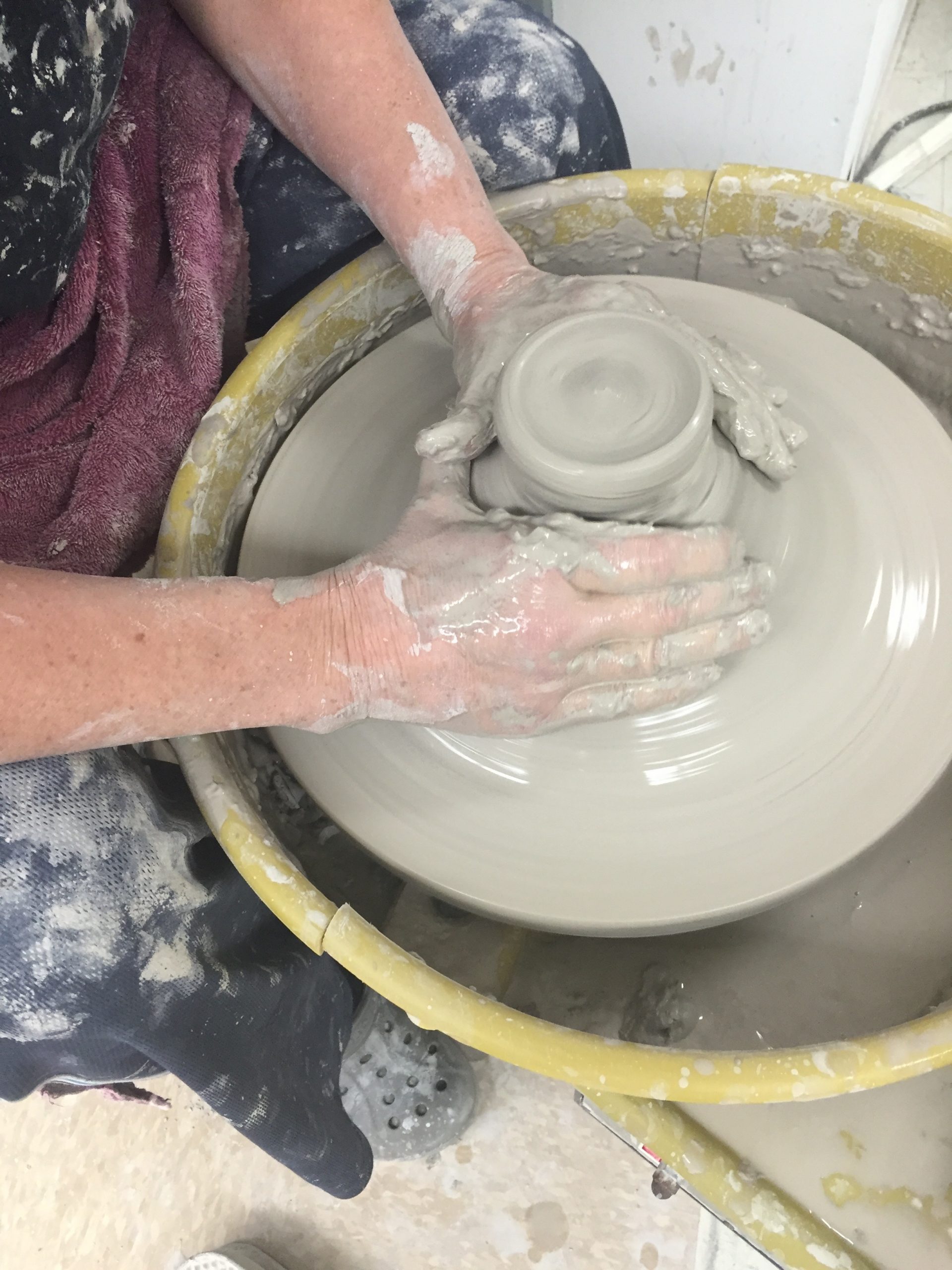 Beginner Clay: Wheel Throwing July - Waterville Creates